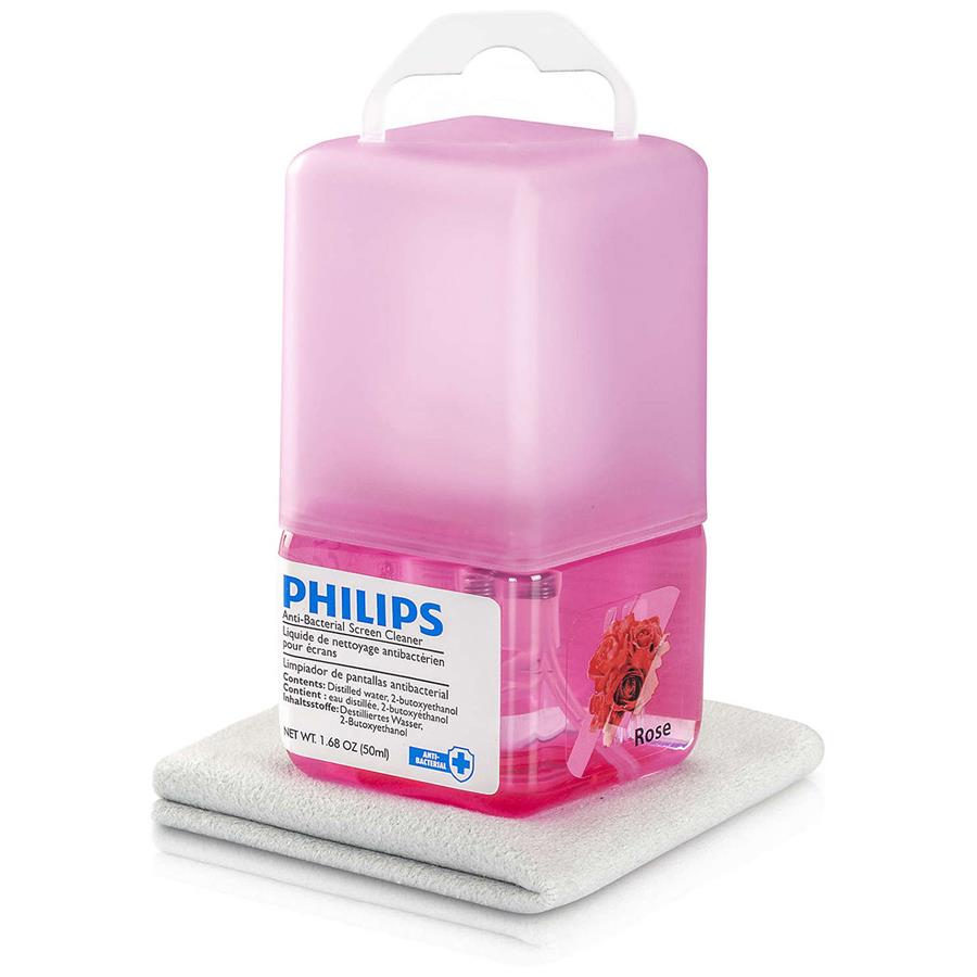 کیت تمیز کننده مخصوص صفحه نمایش LED و LCD فیلیپس با رایحه رُز مدل SVC1117R/10