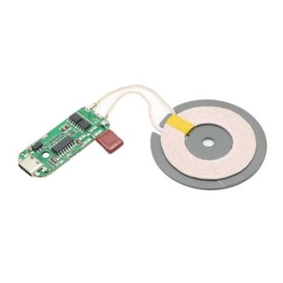 مجموعه 2 عددی ماژول شارژر وایرلس 15W با ورودی Type-C به همراه صفحه کویل شارژ