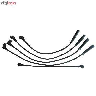 وایر شمع خودرو نیلو خودرو کد 0011 مناسب برای پراید مجموعه 5 عددی