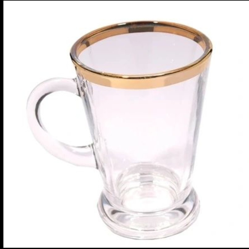لیوان لب طلایی