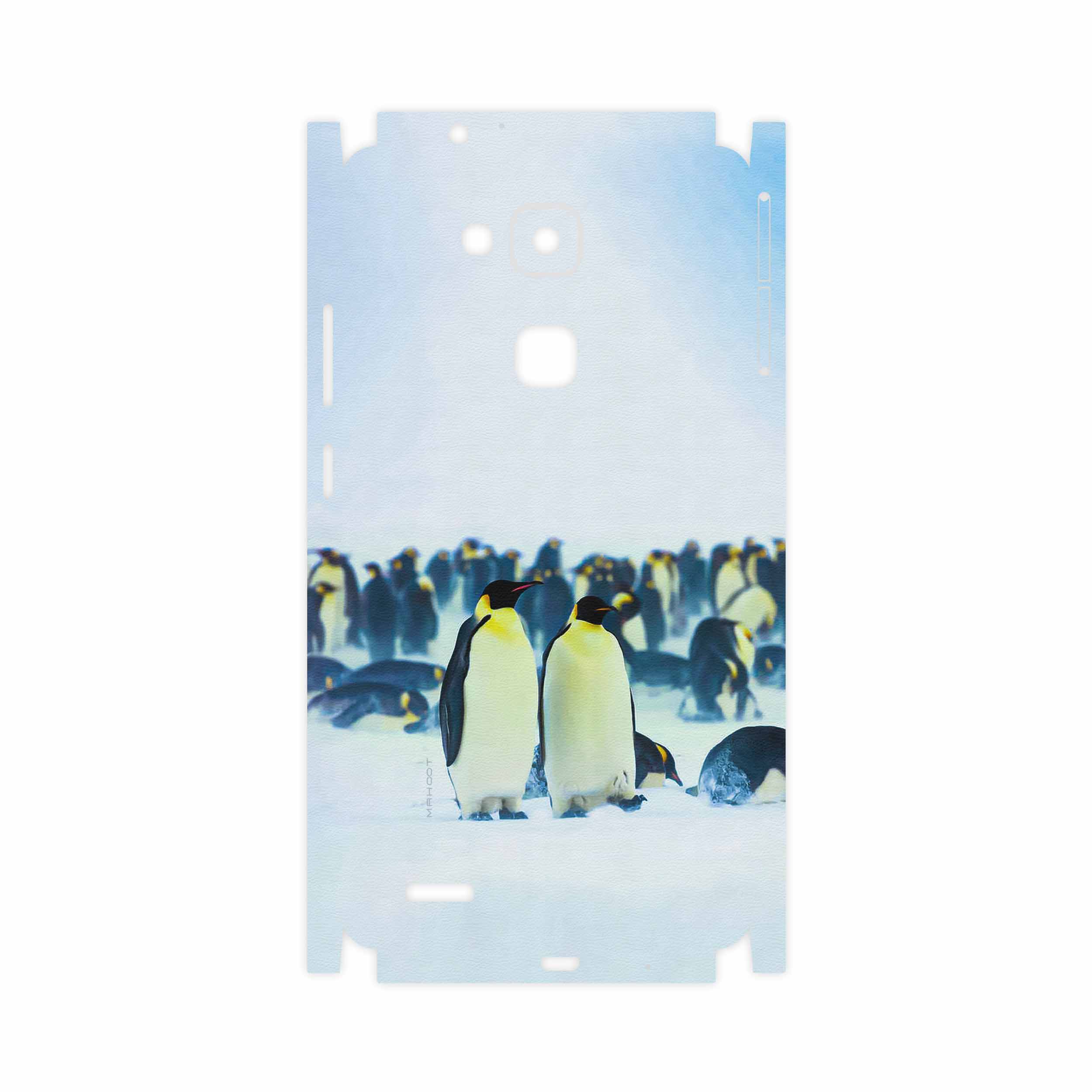 برچسب پوششی ماهوت مدل Penguin-FullSkin مناسب برای گوشی موبایل هوآوی Mate 7
