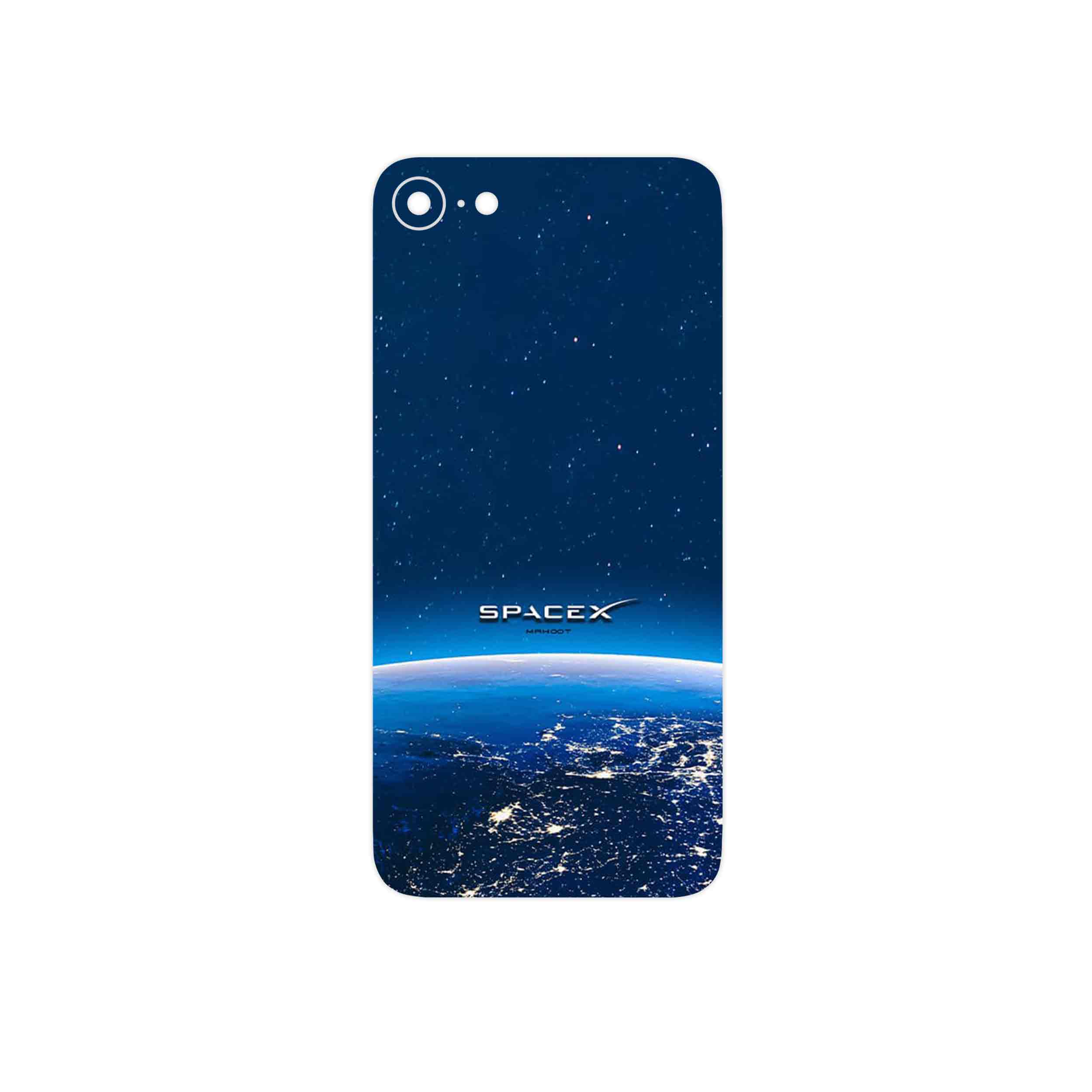 برچسب پوششی ماهوت مدل Space X مناسب برای گوشی موبایل اپل iPhone SE 2022