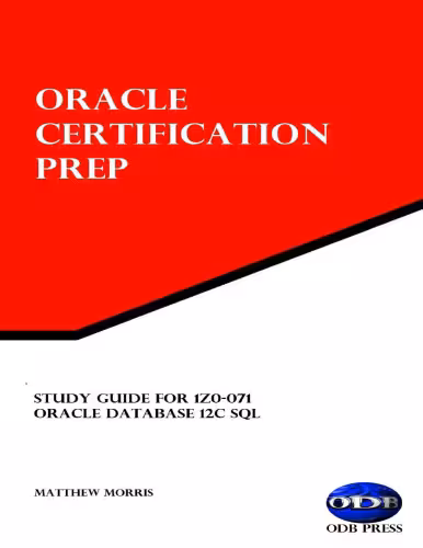 خرید و دانلود نسخه کامل کتاب Study Guide for 1Z0-071: Oracle Database 12c SQL: Oracle Certification Prep