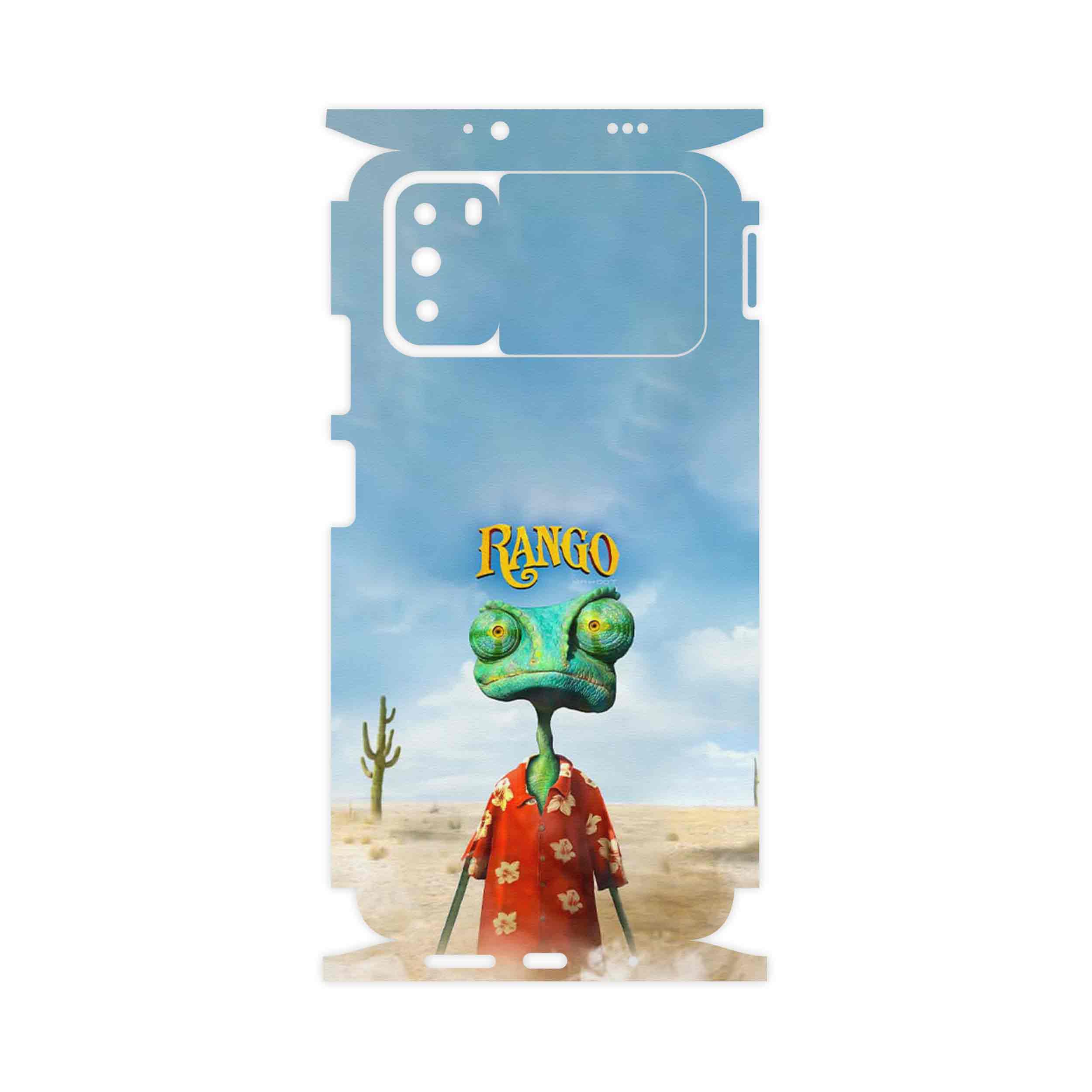 برچسب پوششی ماهوت مدل Rango-FullSkin مناسب برای گوشی موبایل شیائومی Poco M3