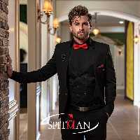 کت و شلوار یقه پیراهنی 