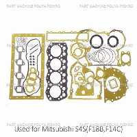 واشر کامل موتور لیفتراک میتسوبیشی مدل Mitsubishi S4S F18B,F14C