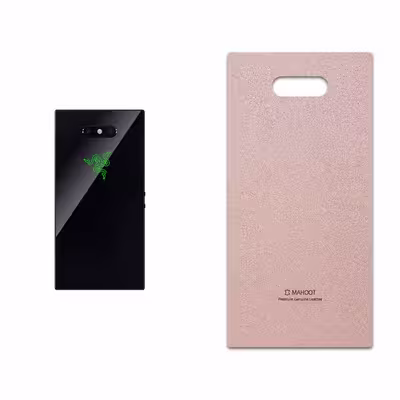 برچسب پوششی ماهوت مدل Rose Gold Leather مناسب برای گوشی موبایل ریزر Phone 2