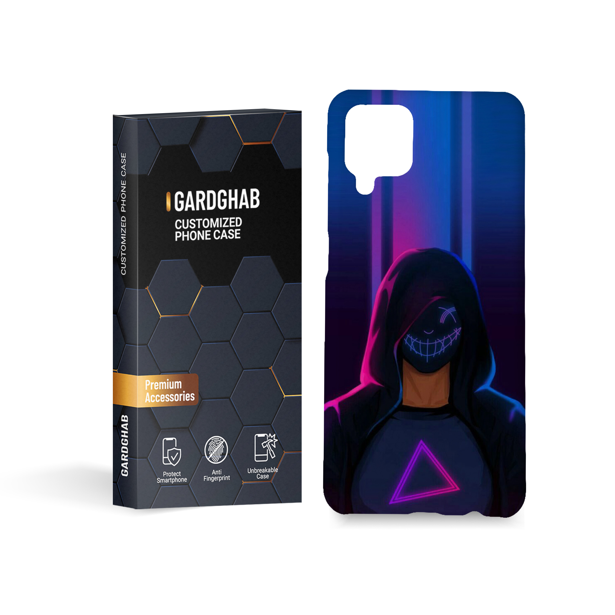 کاورگارد قاب مدل پسرانه مناسب برای گوشی موبایل سامسونگ galaxy a12