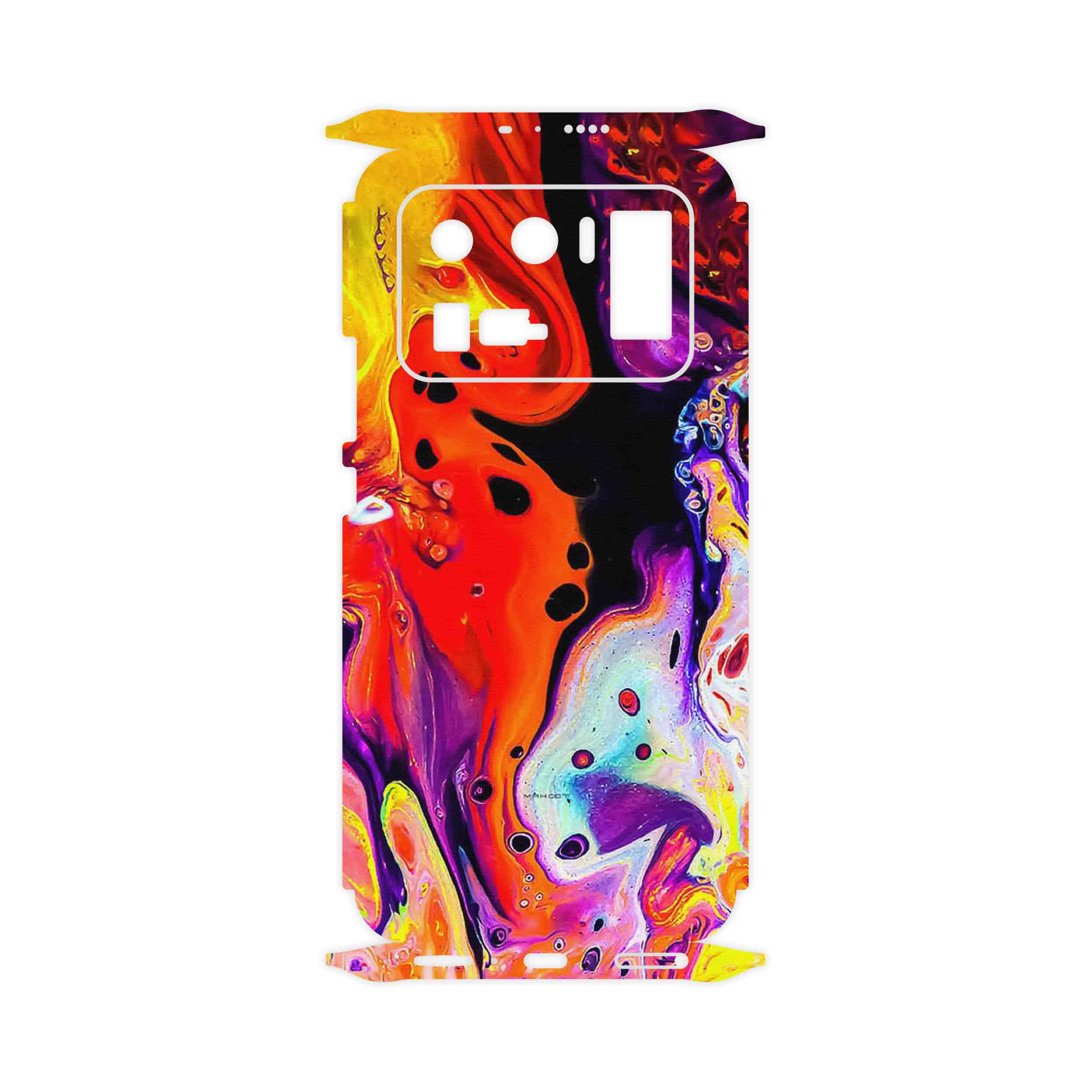 برچسب پوششی ماهوت مدل Abstract Oil Art-FullSkin مناسب برای گوشی موبایل شیائومی Mi 11 Ultra