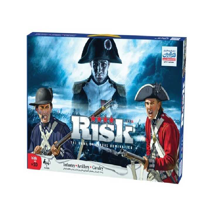 بازی فکری ریسک 2 نفره کلاسیک (4 ستاره) - کتاب‌فروشی کوچه کتاب