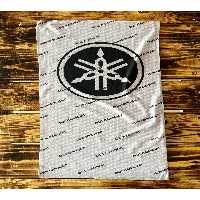 هدبند/دستمال سر موتورسیکلت سفید هدبند دستمال هدبنددستمال گاومیش با آرم اورجینال Yamaha