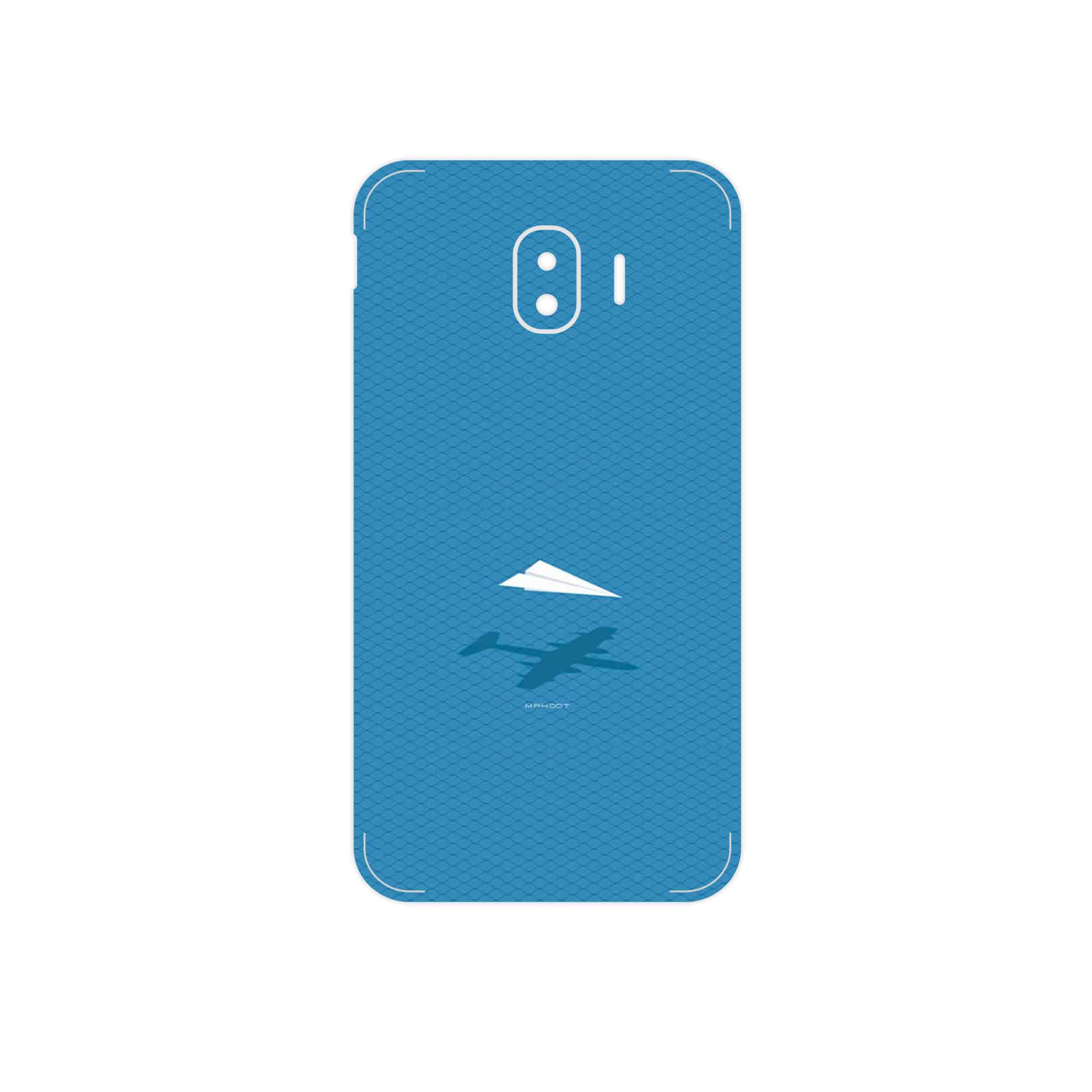برچسب پوششی ماهوت مدل Minimal Paper Airplane مناسب برای گوشی موبایل سامسونگ Galaxy J2 Pro 2018