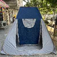 چادر مسافرتی و الاچیق 8نفره  ریپس مناسب کمپ سفر ماشین جنگل خیمه 360 درجه کد 105