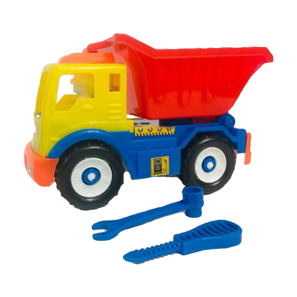 اسباب بازی طرح کامیون مدل مینی کمپرسی