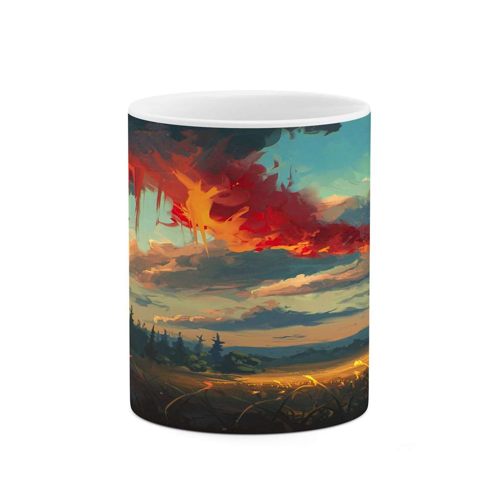 ماگ کاکتی طرح نقاشی مدل mgs13583