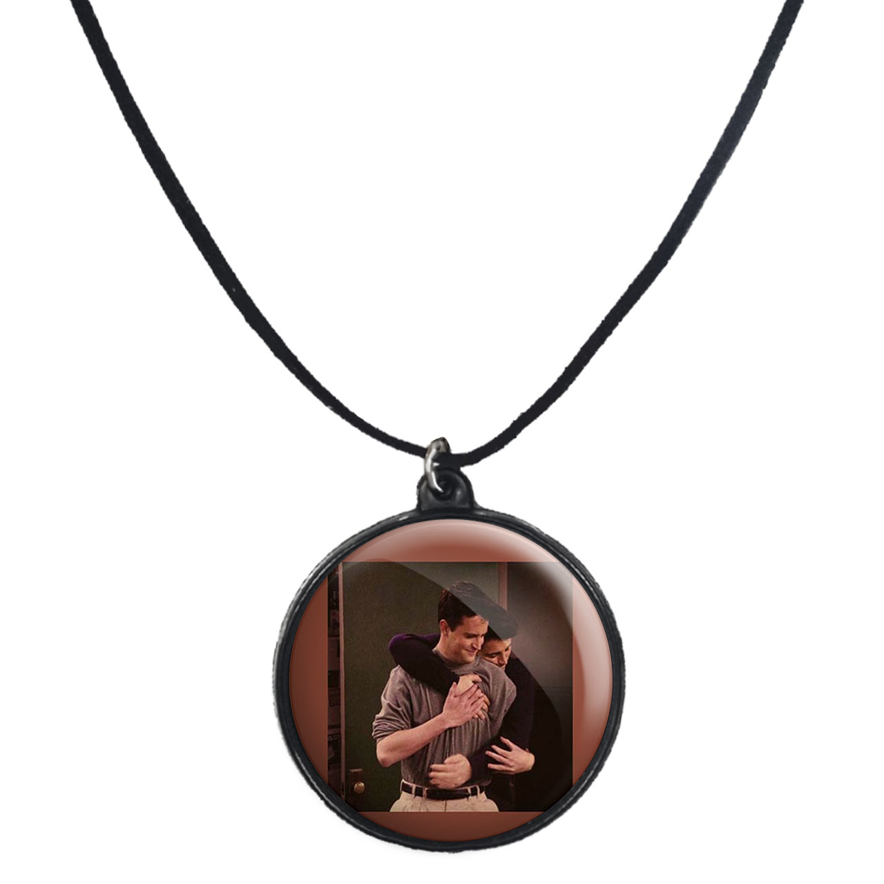 گردنبند پرمانه طرح فرندز کد pmb.8204 مدل دو طرفه