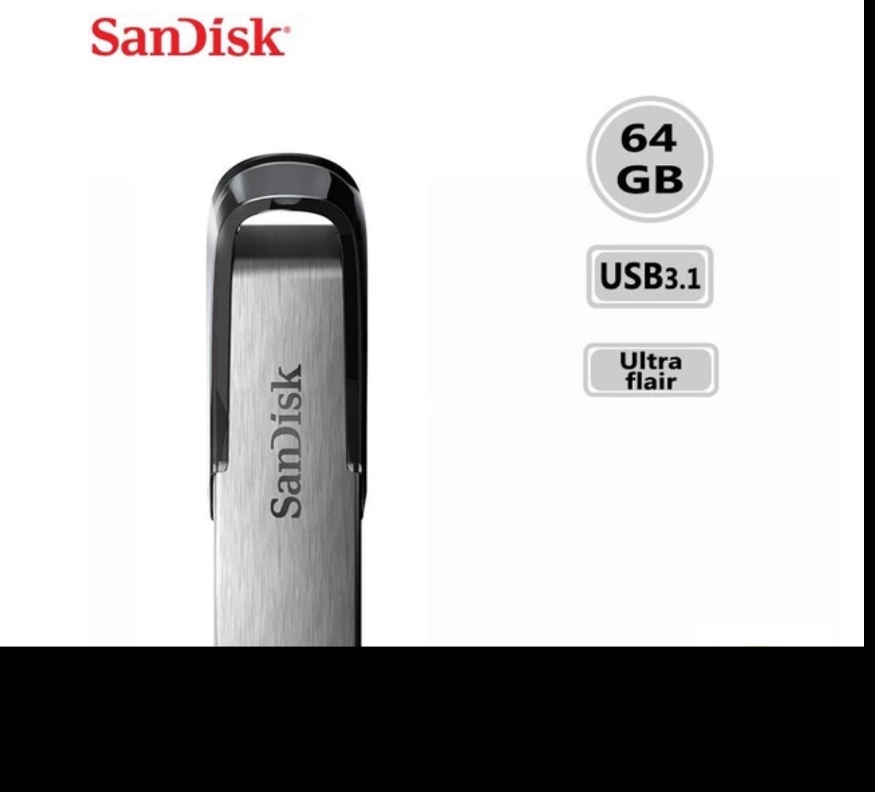 فلش مموری سان دیسک مدل CZ73 Ultra Flair با ظرفیت 64 گیگابایت