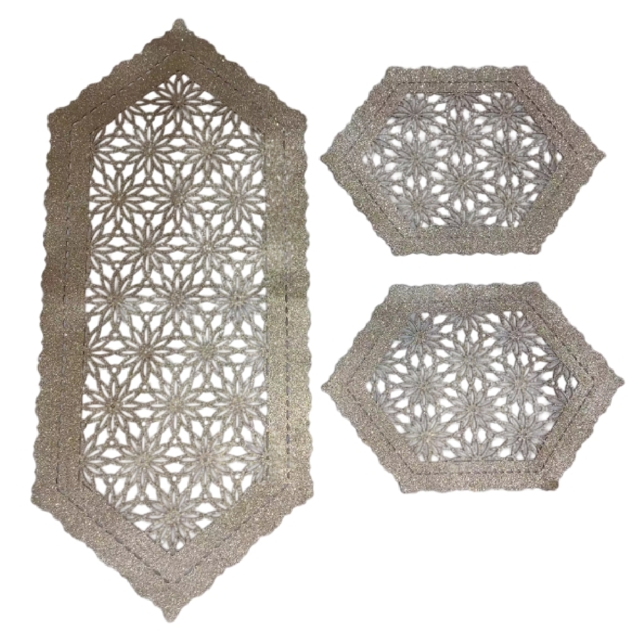 رانر طرح آرکاد مدل گلریز کد 9040 مجموعه 3 عددی