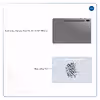 برچسب پوششی ماهوت مدل Nastaliq-4 مناسب برای تبلت سامسونگ Galaxy Tab S6 2019 SM-T860