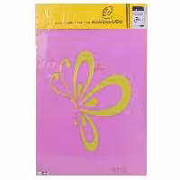 شابلون استنسیل 30*40 طرح پروانه کد A118 مجد