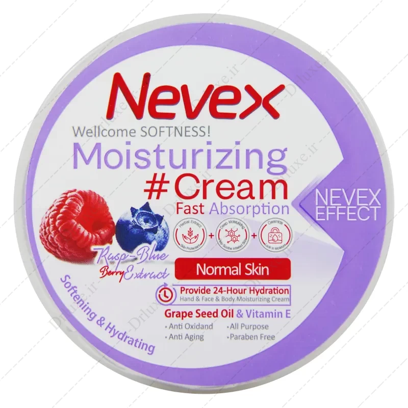 بررسی و خرید کرم مرطوب کننده پوست معمولی عصاره بری نوکس 200 میل - دکتر لوکس