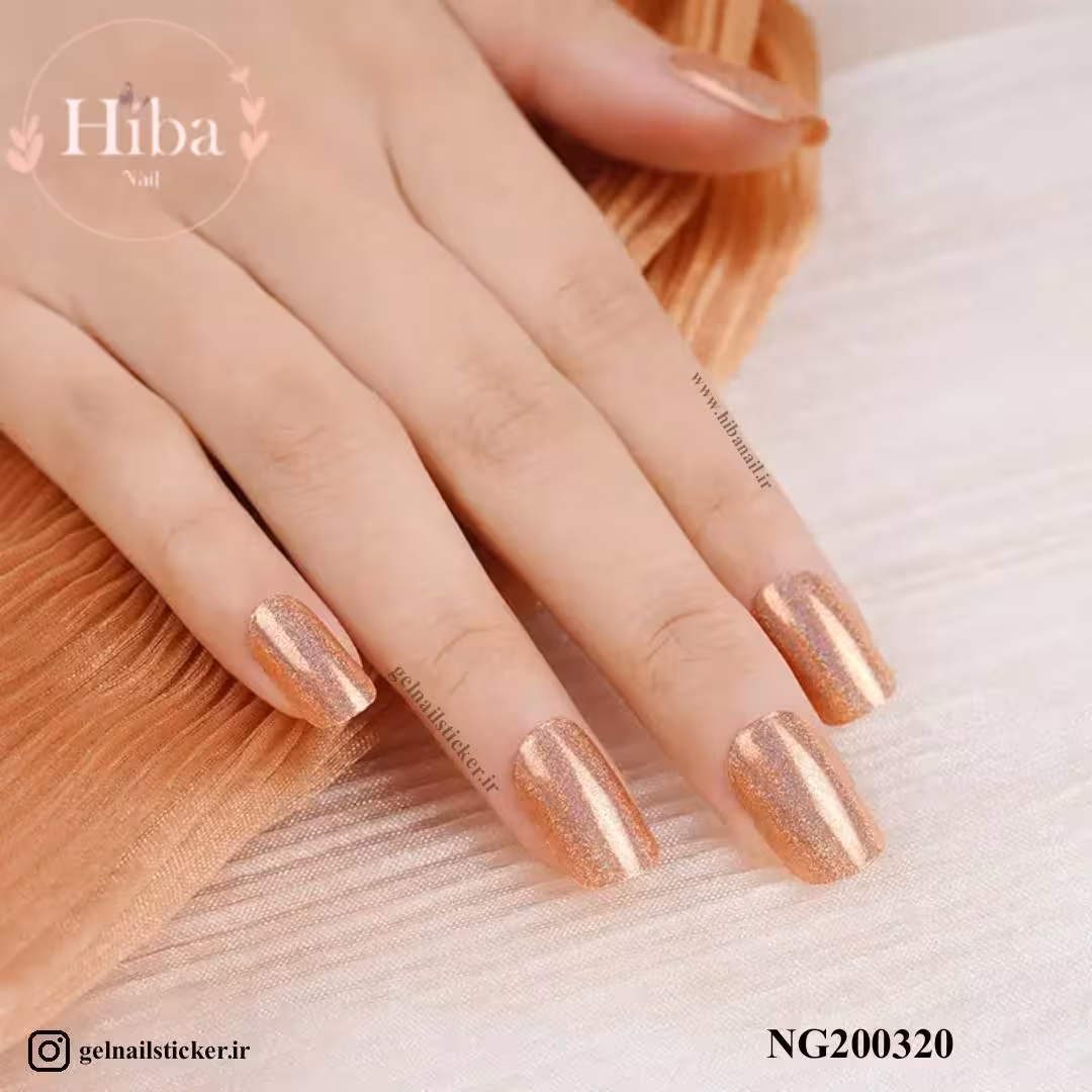 استیکر ژله ای کاشت ناخن (نیل رپ)_کد NG200320