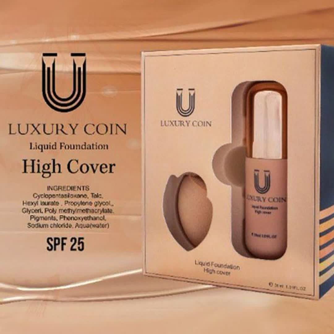 کرم پودر فول کاور لاکچری کوئین اورجینال،3عددی