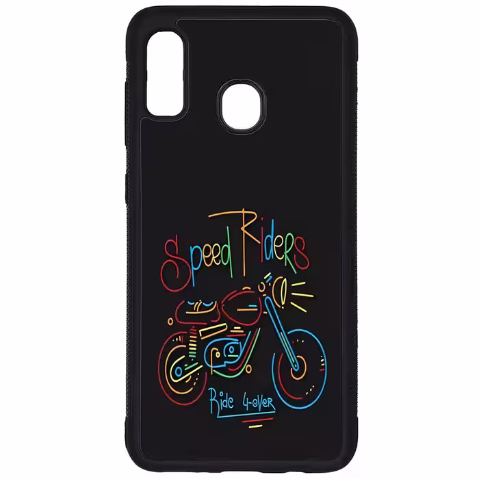 کاور طرح موتور کد G-033 مناسب برای گوشی موبایل سامسونگ Galaxy A20 / A30 | دیجی قاب دونی