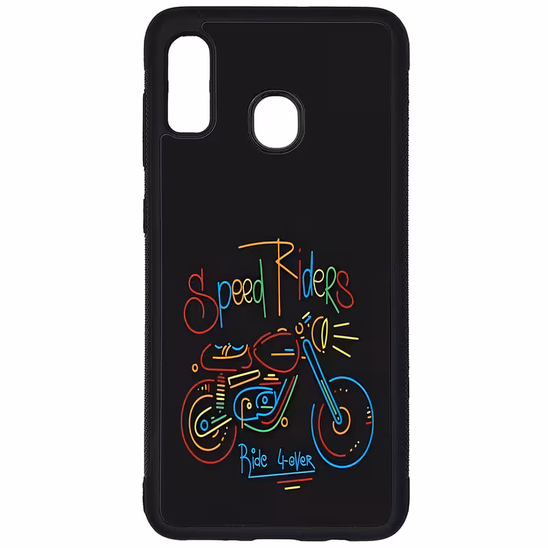 کاور طرح موتور کد G-033 مناسب برای گوشی موبایل سامسونگ Galaxy A20 / A30 | دیجی قاب دونی