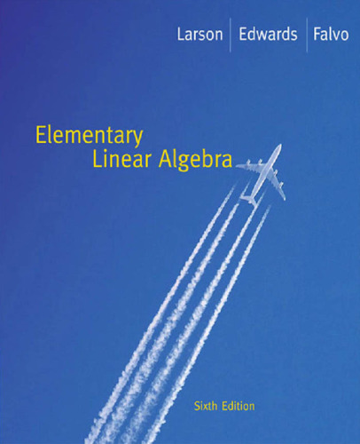 خرید و دانلود نسخه کامل کتاب Elementary Linear Algebra (incl. Online chapters)