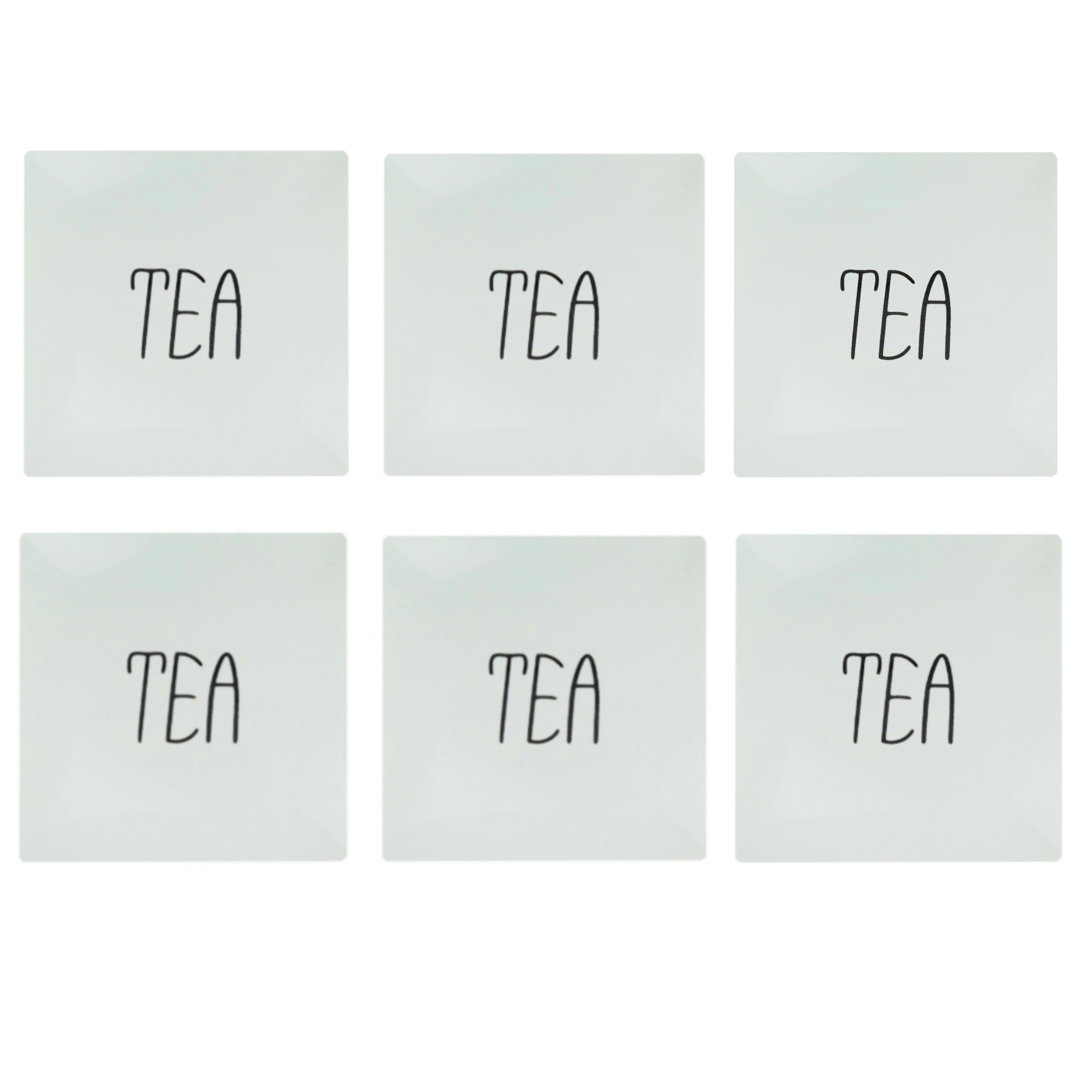 بشقاب مدل Teaبسته6 عددي