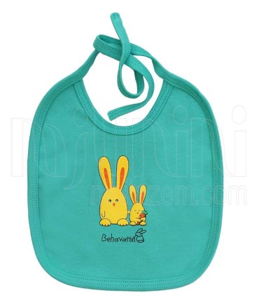 به آوران مدل راه راه سبز و آبی پیشبند پسرانه Behavaran