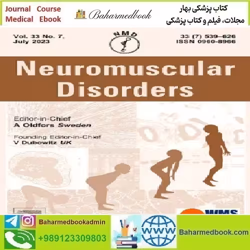 Neuromuscular Disorders Volume 34 to 36 2024 TRUE PDF pric
