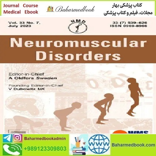 Neuromuscular Disorders Volume 34 to 36 2024 TRUE PDF pric