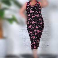 ست تاپ شلوارک پنبه خیلی بزرگ