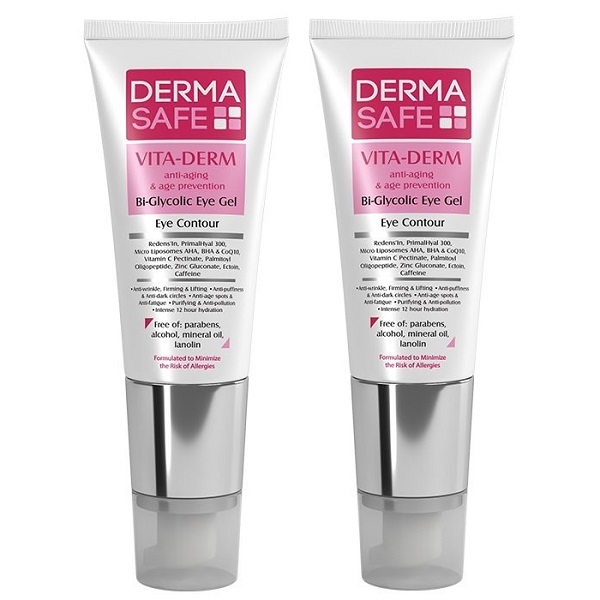کرم دور چشم درماسیف مدل VITA DERM حجم 40 میلی لیتر مجموعه 2 عددی