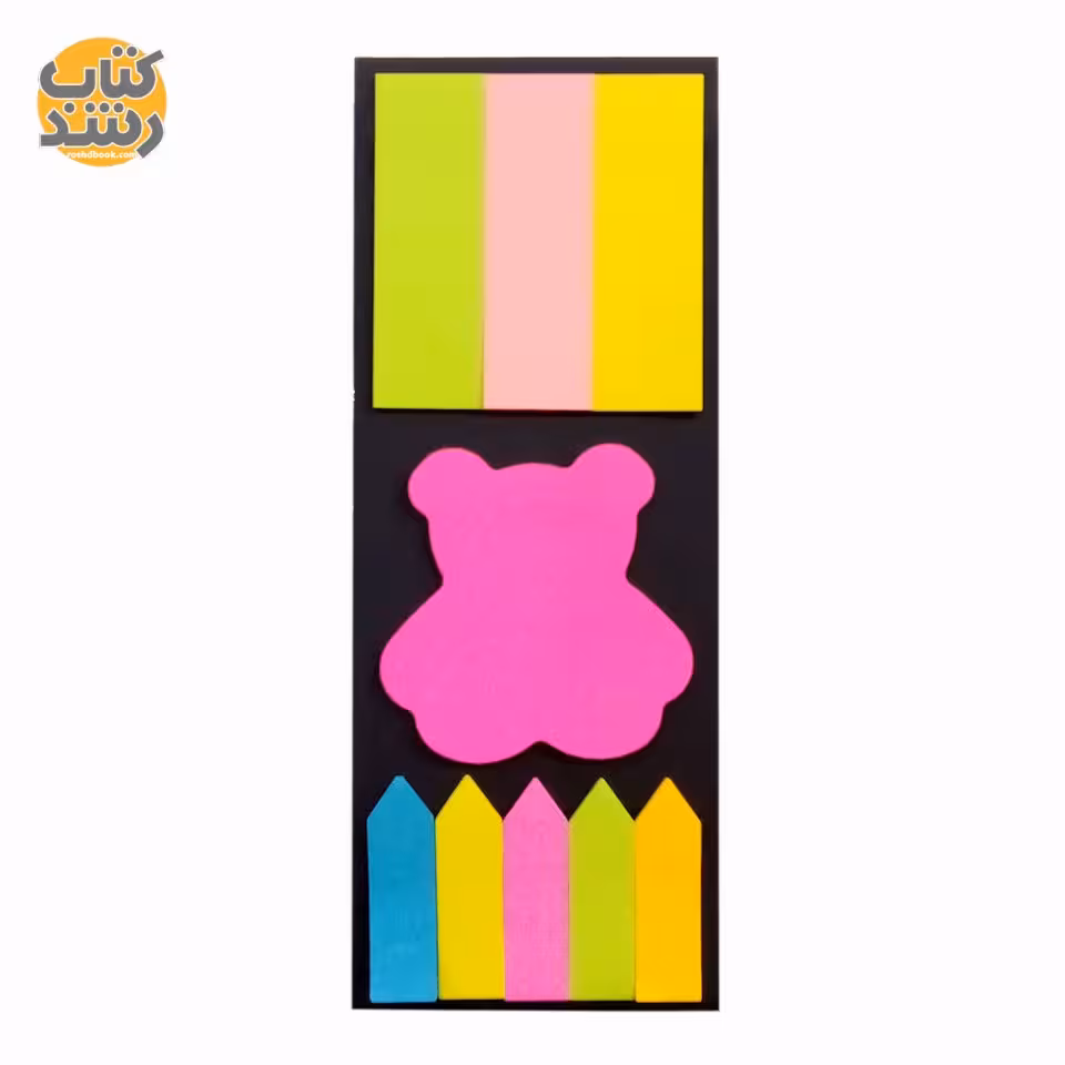 ست کاغذ یادداشت (پوسیت) چسب دار طرح متنوع