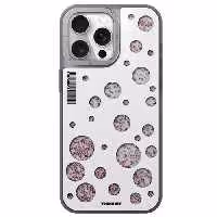 قاب YOUNGKIT یانگکیت White Polka Dots Quicksand Magsafe Series مناسب برای Apple iPhone 15 Pro Max