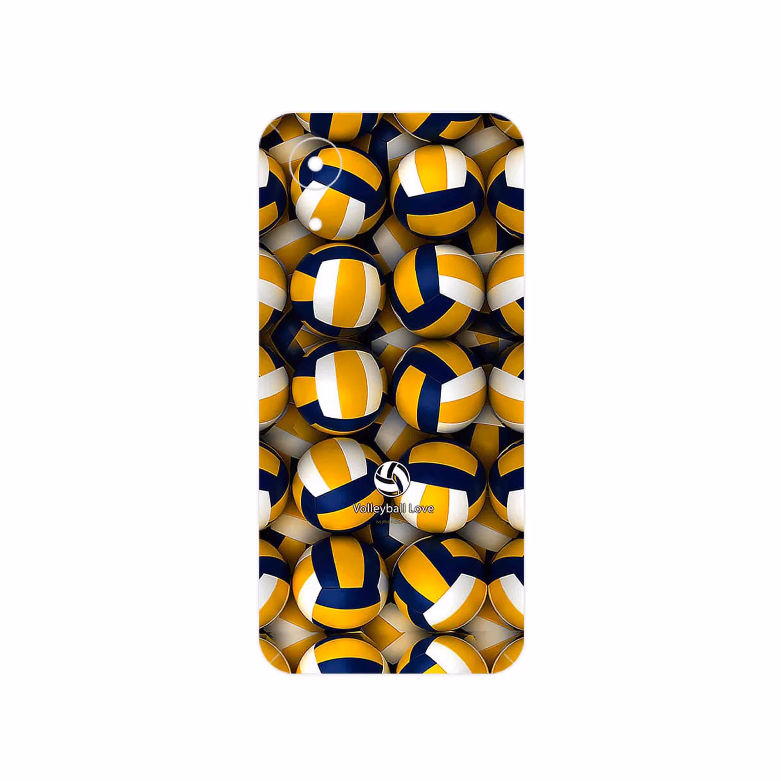 برچسب پوششی ماهوت مدل Volleyball مناسب برای گوشی موبایل سامسونگ Galaxy A03 Core