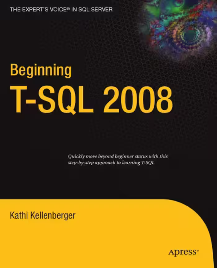 خرید و دانلود نسخه کامل کتاب Beginning T-SQL 2008