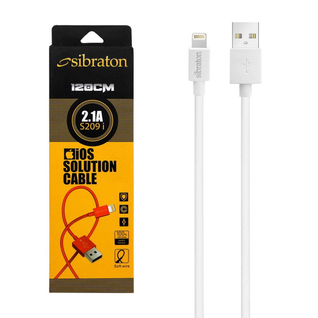 کابل اپل SIBRATON S209-i 120CM - یاسین کامپیوتر