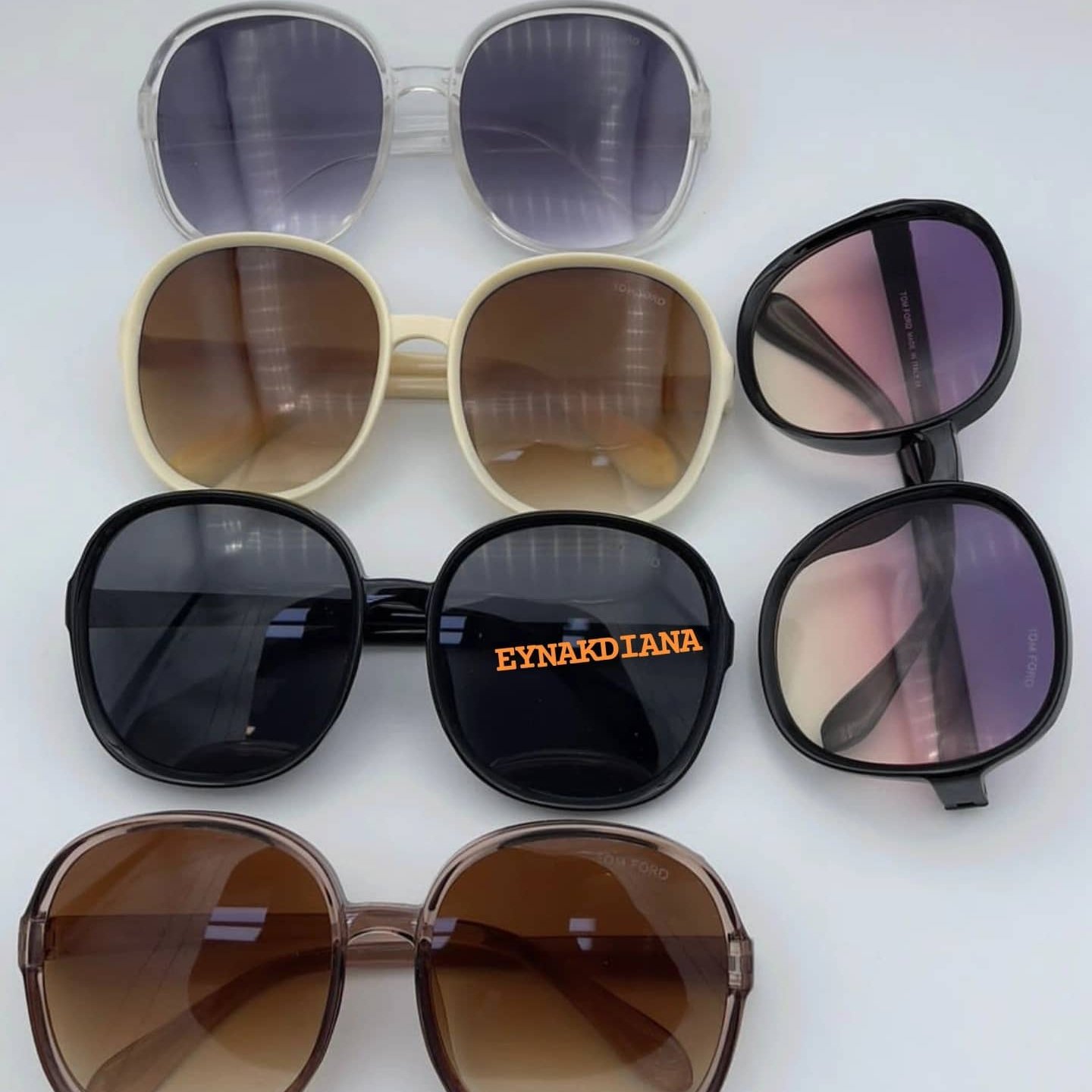 عینک آفتابی تام فورد کائوچویی رنگ بندی طبق عکس