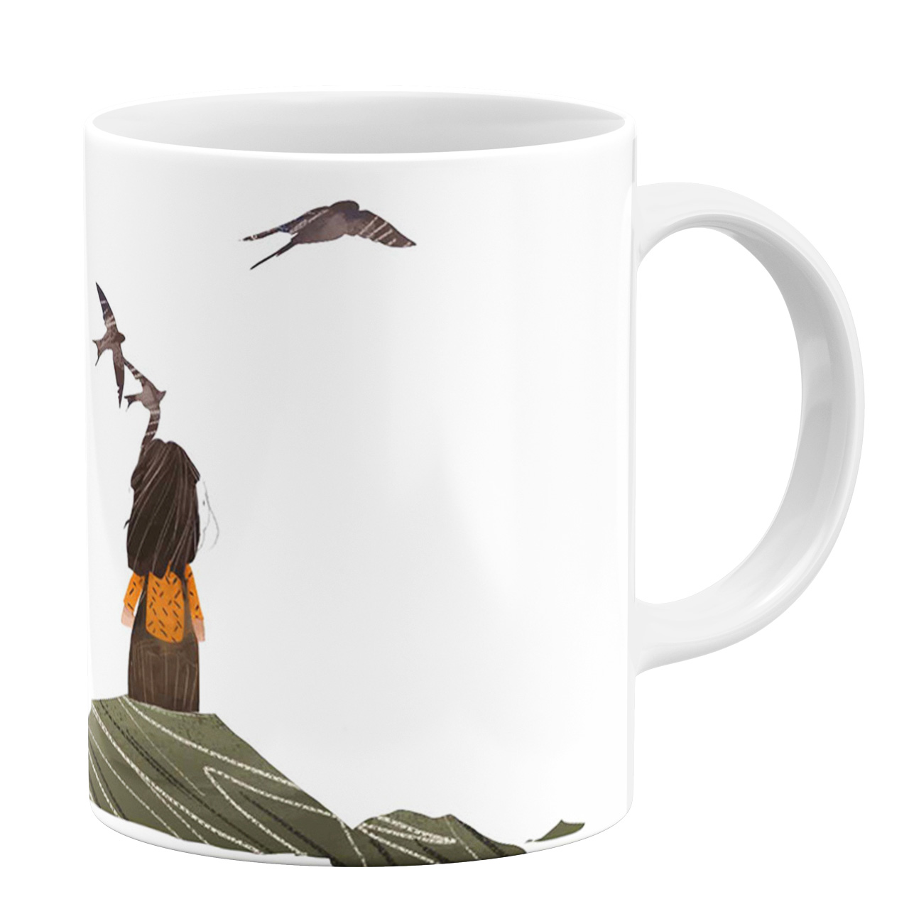 ماگ طرح نقاشی کد 10457