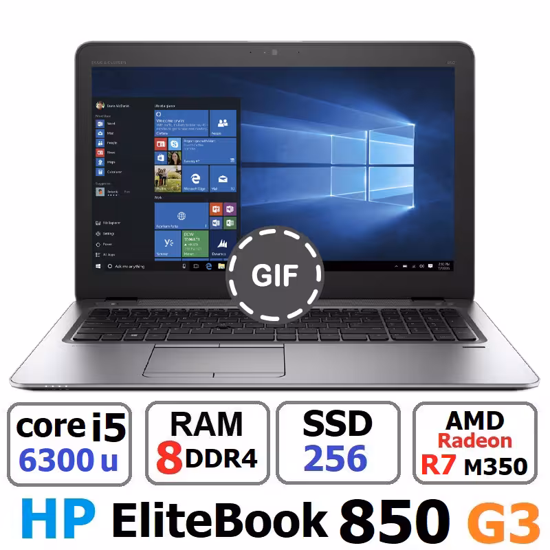 لپ تاپ HP EliteBook 850 G3 Core i5 6300u