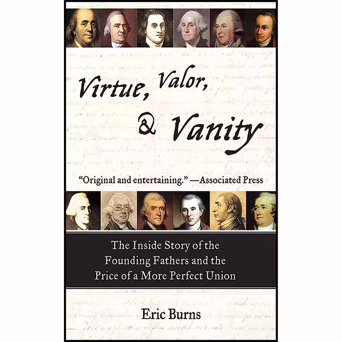 کتاب Virtue Valor and Vanity اثر Eric Burns انتشارات Arcade