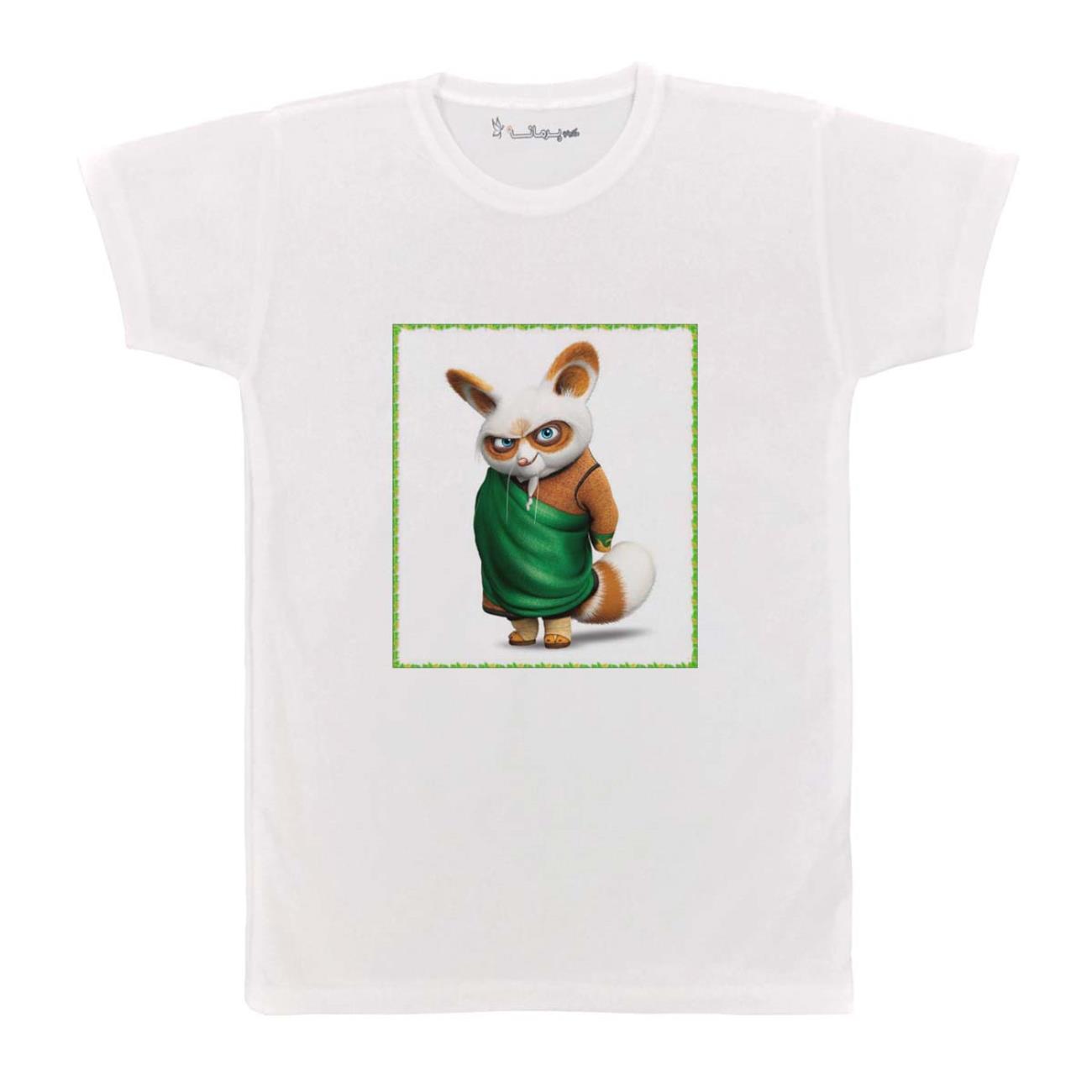 تی شرت بچگانه پرمانه طرح پاندای کونگ فو کار کد pmt.4518