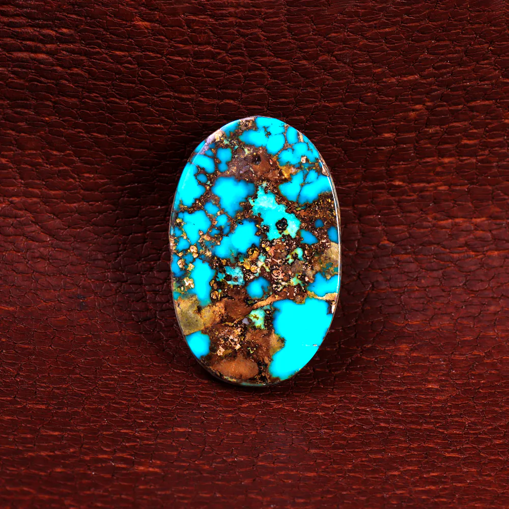 نگین فیروزه شجری کد 15242 - جواهری مشاهیر