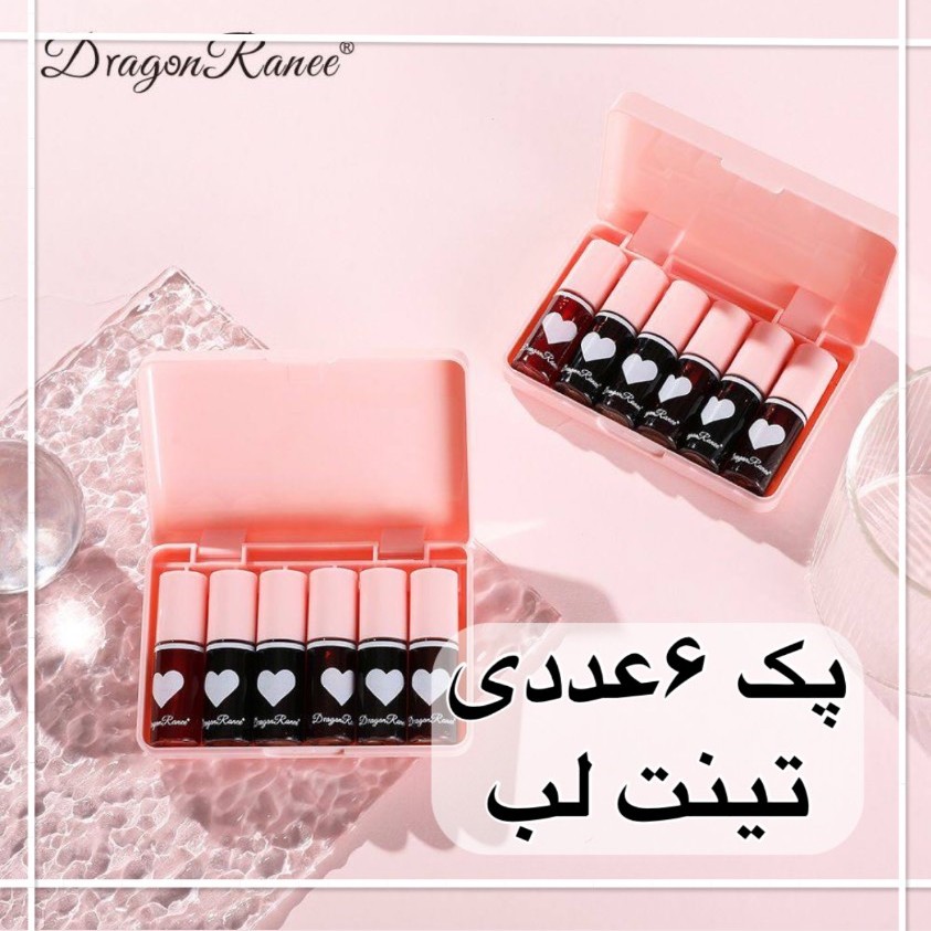 پک 6عددی تینت لب