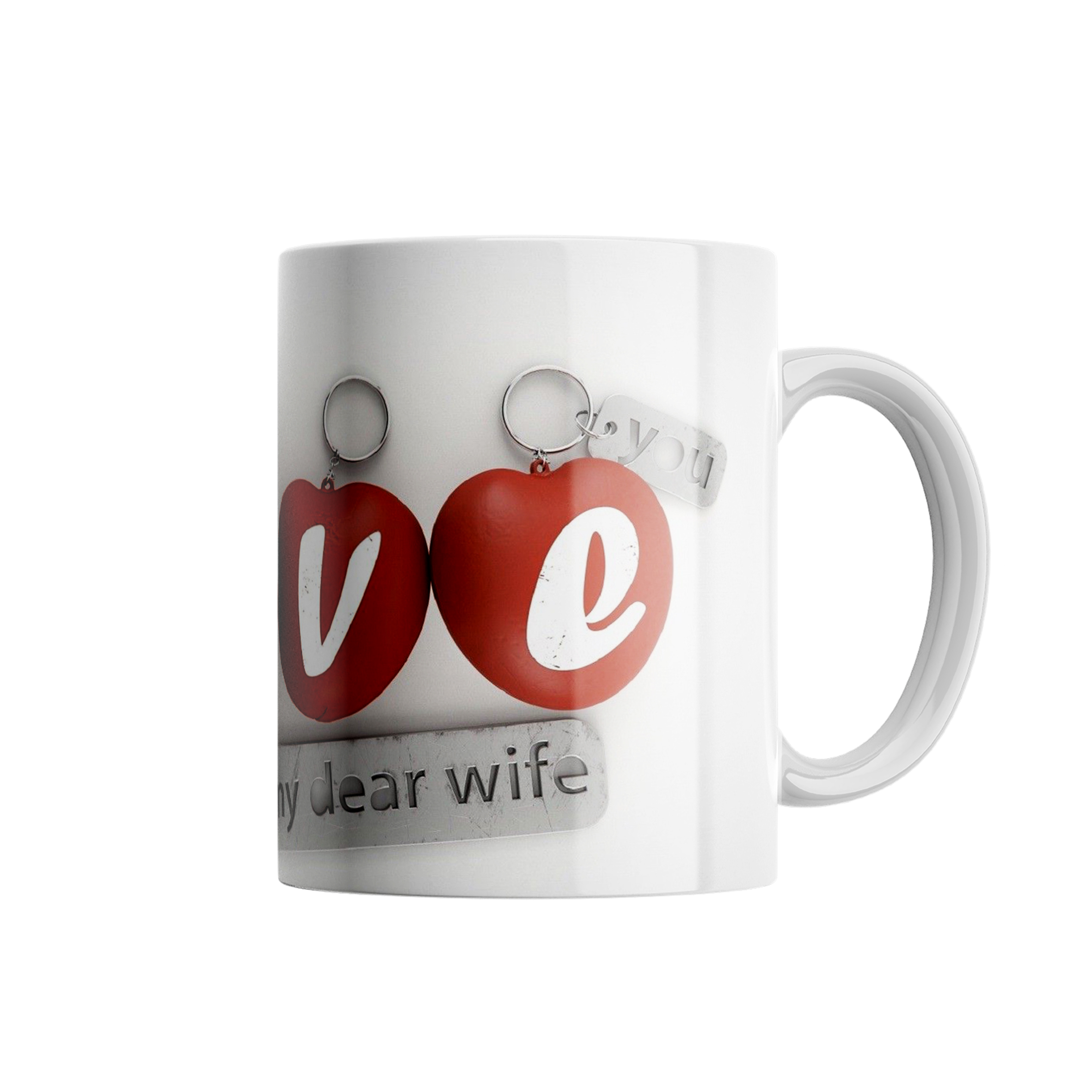 ماگ مدل I LOVE MY WIFE کد R138