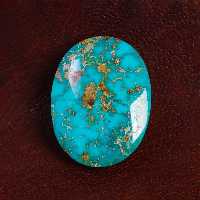 نگین فیروزه شجری کد 13838 - جواهری مشاهیر